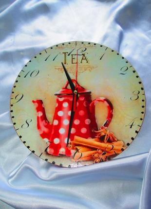 Настінний годинник 'приємне чаювання'