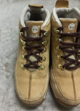 Ботинки фирменные кожа  жен. 38-38.5рtimberland индонезии8 фото