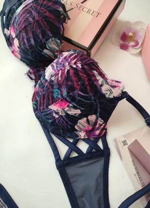 Комплект білизни victoria's secret original pink s m 34c 34d 75c8 фото