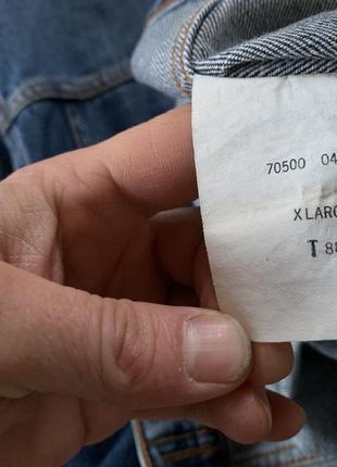 Мужская винтажная джинсовая куртка levis vintage9 фото