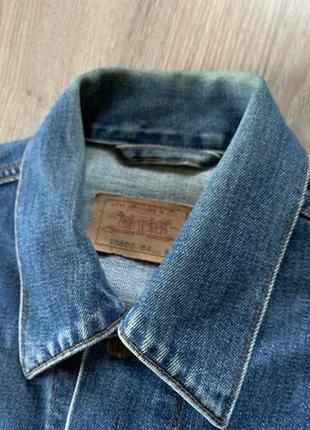 Чоловіча вінтажна джинсова куртка levis vintage4 фото