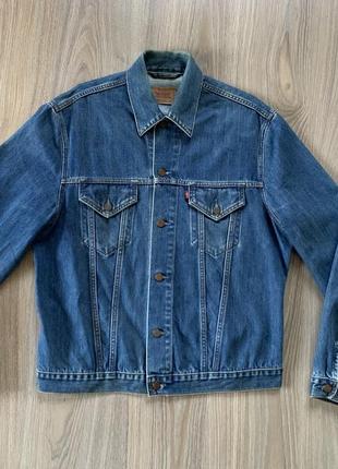 Мужская винтажная джинсовая куртка levis vintage1 фото