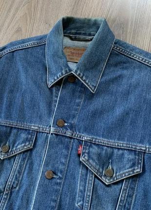 Чоловіча вінтажна джинсова куртка levis vintage3 фото