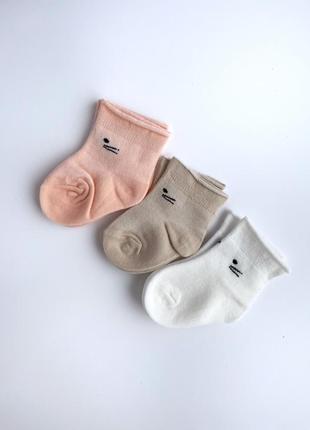 Набір шкарпеток для новонароджених 0-6 міс