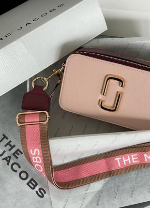 Женская сумка the snapshot powder burgundy