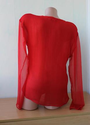 Шелковая блуза jaeger, шелк6 фото