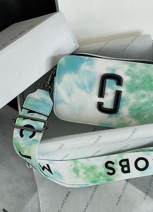 Женская сумка the snapshot tie dye green