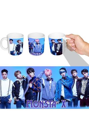 Кружка  чашка monsta x