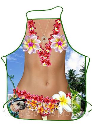 Прикольные фартуки гавайский гламур