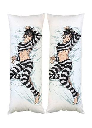 Подушка дакимакура ванпанчмен соник декоративная ростовая подушка для обнимания