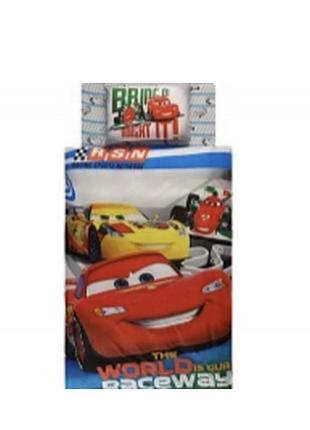 Постельное тачки двустороннее disney