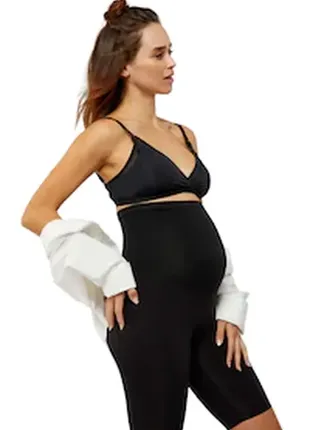 Шорти для вагітних із подвійною підтримкою живота та для схуднення бандаж  jojo maman bebe дефект!