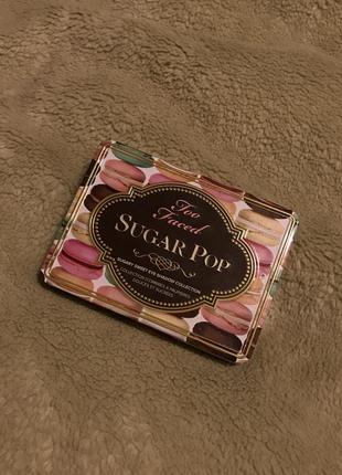 Тіні too faced - sugar pop8 фото