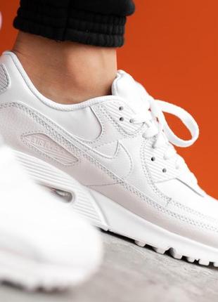 Мужские кроссовки air max 90 ltr | cz5594-100 | кожа2 фото