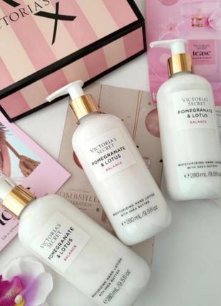 Pomegranate & lotus 🪷 balance victoria’s secret moisturizing hand lotion with shea butter лосьон для тіла1 фото