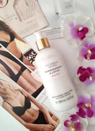 Pomegranate & lotus 🪷 balance victoria’s secret moisturizing hand lotion with shea butter лосьон для тіла2 фото