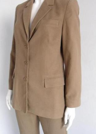 Теплый брючный  костюм пиджак + брюки р 46