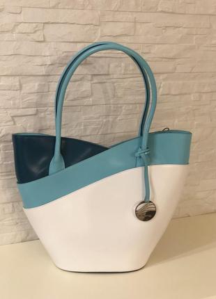 Нова шкіряна сумка cromia1 фото