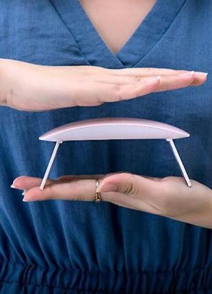 Led лампа для манікюра нового покоління beauty nail sun mini uv3 фото