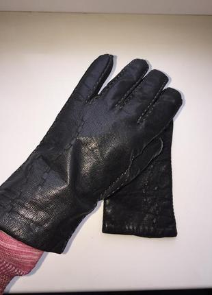 Шкіряні рукавиці рукавички перчатки