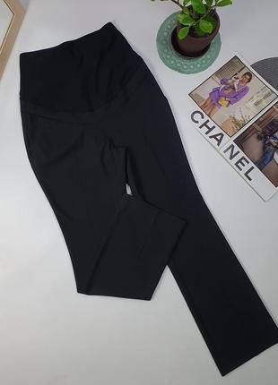 Чорні якісні брюки для вагітної матусі