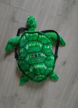 Рюкзак - іграшка  у формі черепашки/ дитячий іграшковий рюкзак