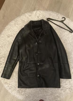 Натуральна дубленка чоловіча