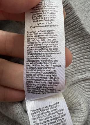 Шерстяний кардиган lambswool by f&f 5