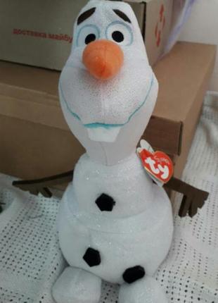 Олаф снеговик "холодное сердце" эльза olaf ty frozen мультяшний сніговик олаф дісней дисней disney2 фото