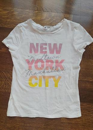 Футболочка h&m, 8-10р