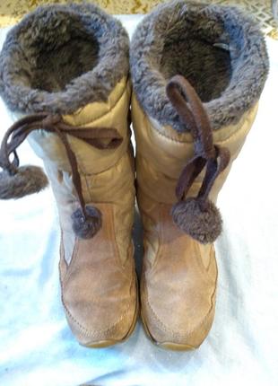Зимові чобітки-дутики на дівчинку esprit