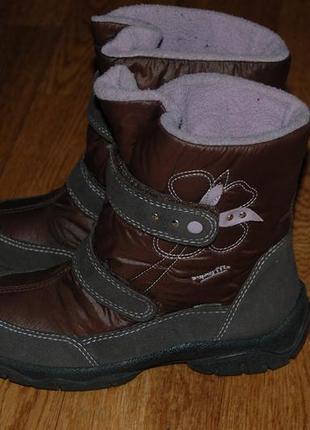 Зимние ботинки на мембране 33 р superfit goretex1 фото