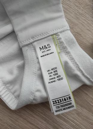 Хлопковый мягкий бюстгальтер marks & spencer10 фото