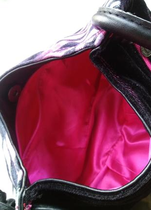 Прикольна двостороння сумка на одній ручці сумочка клатч 6