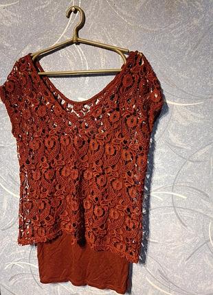 Женская нарядная блуза
