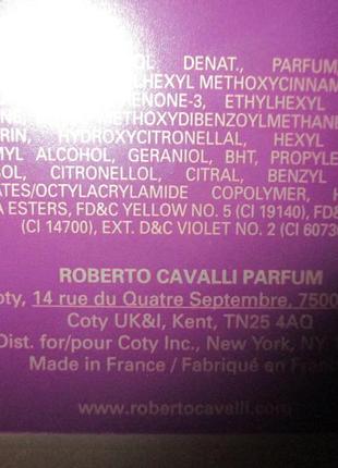 Roberto cavalli florence парфуми 50 ml оригінал франція3 фото