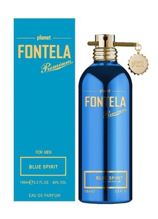 Чоловіча парфумована вода fontela,blu spirit, туреччина