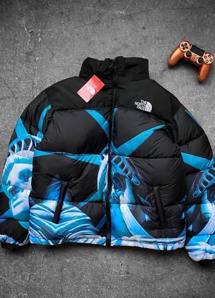 Брендова чоловіча куртка / якісні куртки the north face на холодну зиму