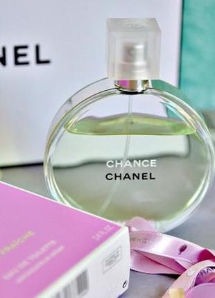 Chanel chance eau fraiche туалетна вода 100 ml духи шанель шанс фреш зелений 100 мл зелені фреш зелений4 фото