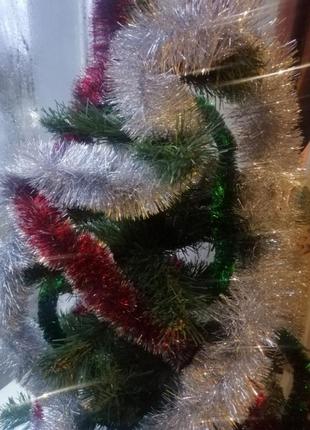 Новогодняя елка с украшениями. ель новогодняя. елка искусственная.2 фото