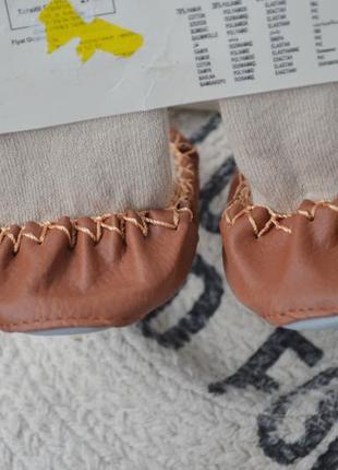 18-24 м 20 - 21 р домашні кімнатні капці теплі шкарпетки махрові тапочки дівчинці із малюнком koton9 фото