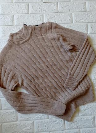 Джемпер,теплий, в'язаний