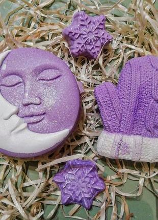 Мыльный бокс "месяц-перчатка".