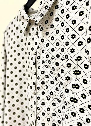 Рубашка tu принт ромашка 5