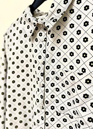 Рубашка tu принт ромашка 4