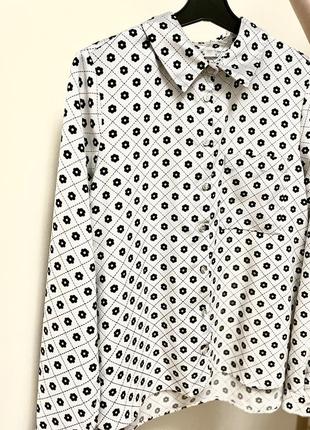 Рубашка tu принт ромашка 6