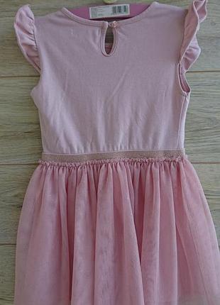 Платье единорожка primark 2-3г 3