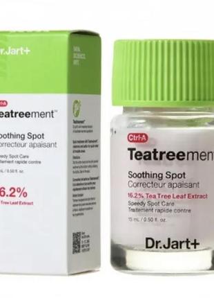 Точковий засіб для лікування акне dr. jart+ ctrl-a teatreement soothing spot
