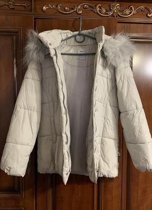 Зимова куртка пуховик для дівчинки mayoral2 фото