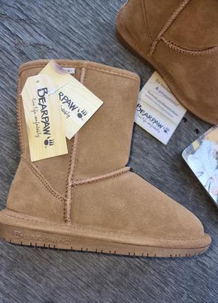 Зимние угги bearpaw ,натуральна замша j2-33/-20/21cm оригинал1 фото